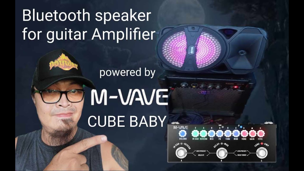 Bluetooth Speaker for Guitar Amplifier???? powered by M-VAVE CUBE BABY