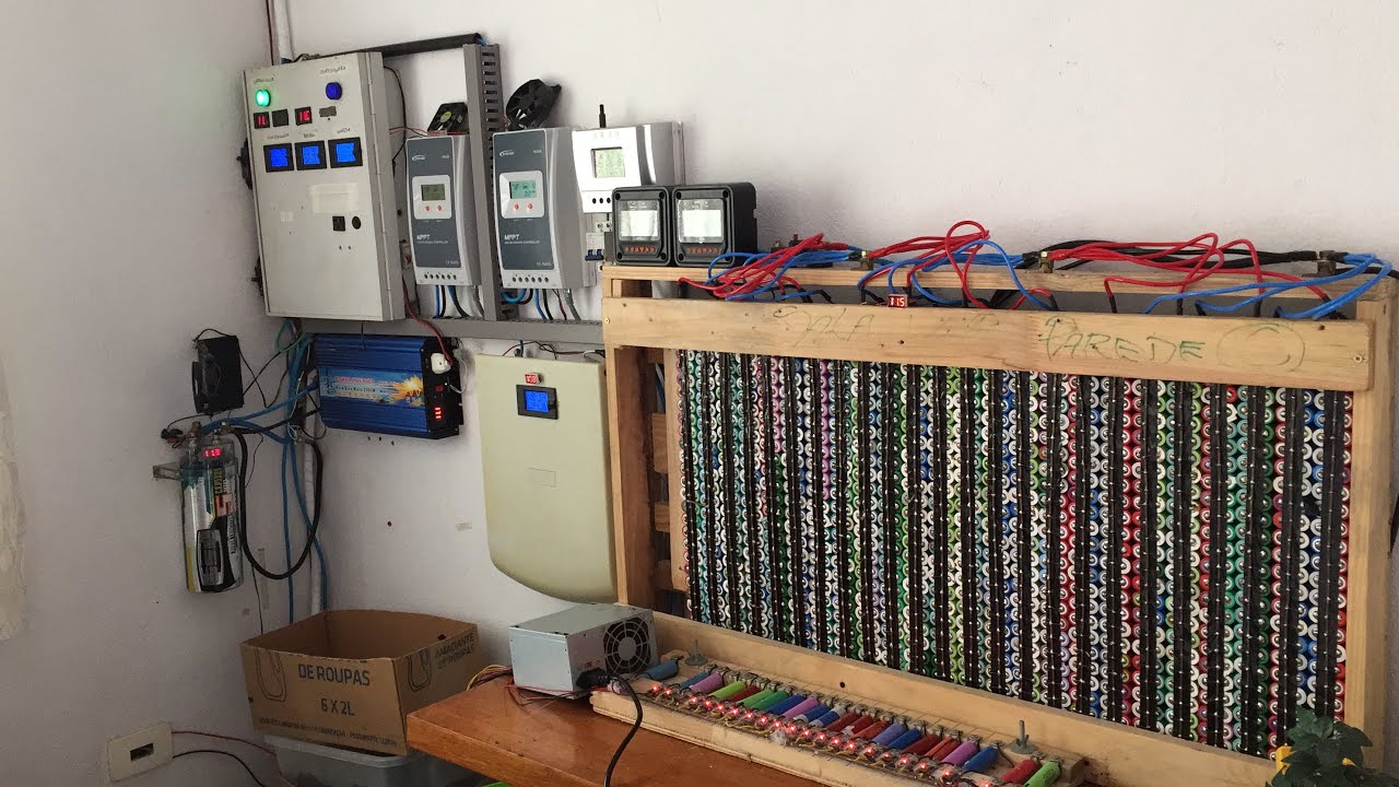 Energia solar | Banco de bateria de lítio 24h em pleno vapor