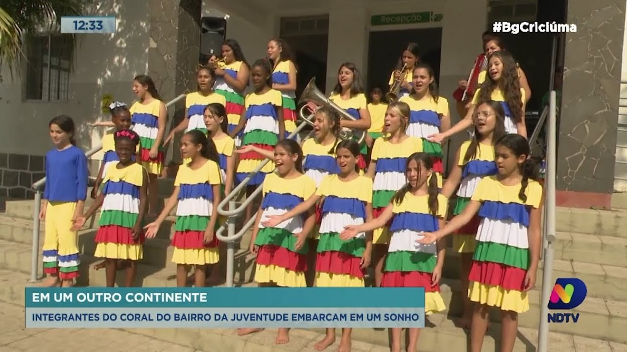 Coral Vozes de Esperança, do Bairro da Juventude, se apresentará na Itália