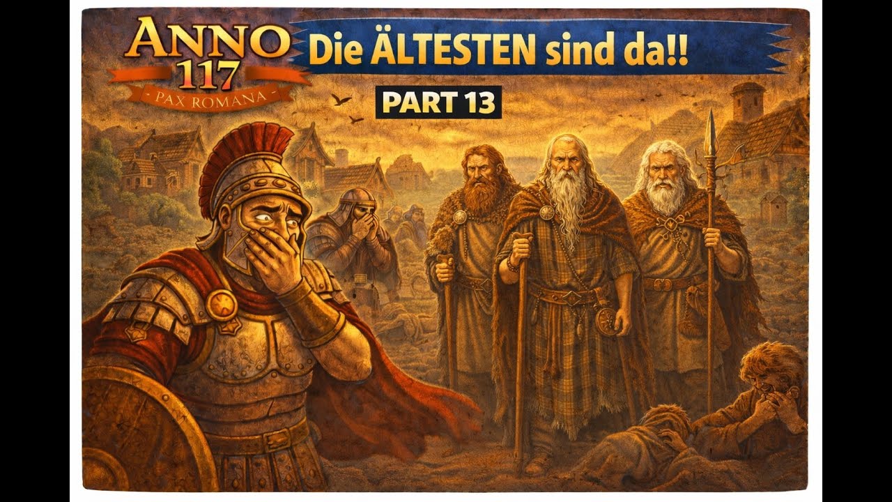 Die ÄLTESTEN sind da!! [Anno 117 Pax Romana Gameplay Part 13 Ps5 Pro German]