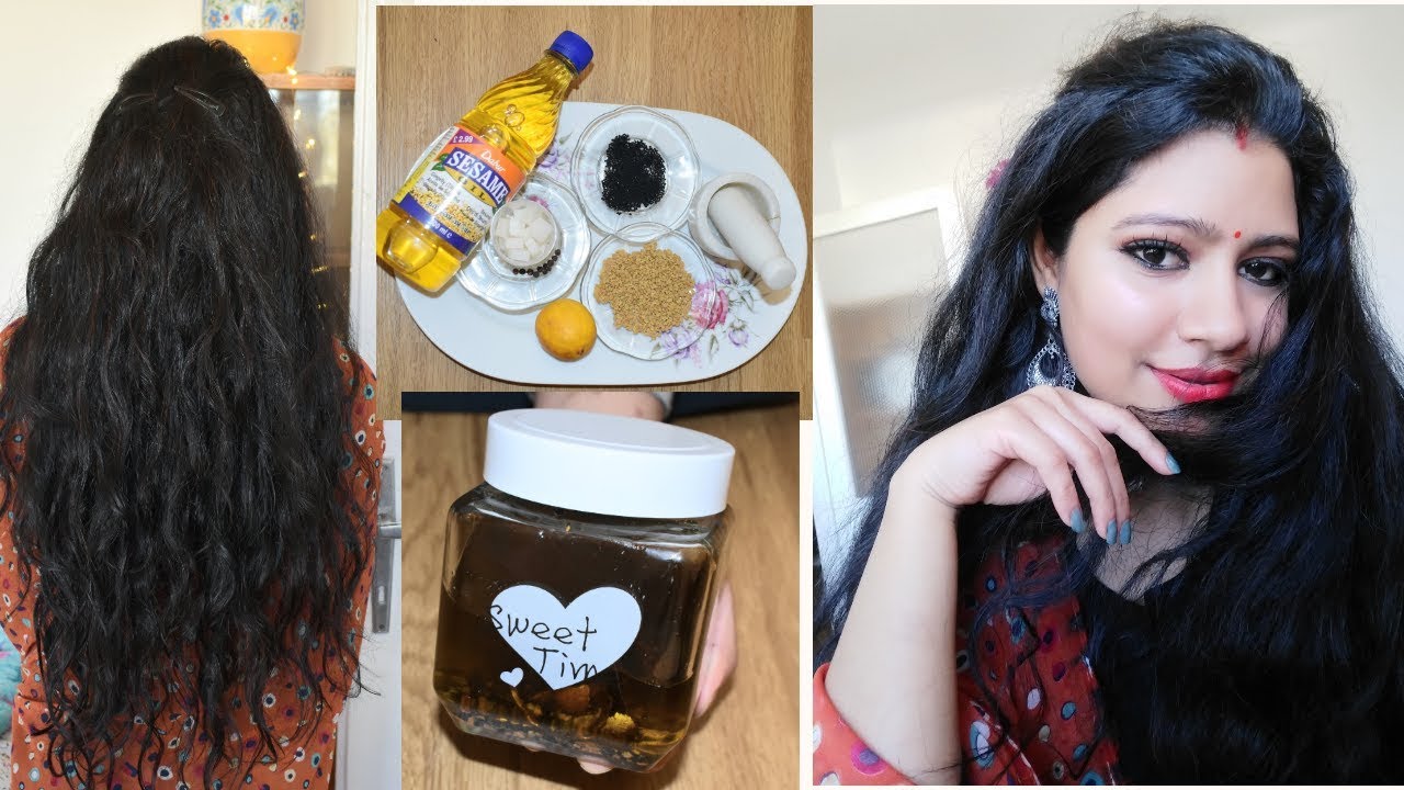 Just Apply This Oil To Your Scalp And Grow Extreme Long Hair And Stop Extreme Hair Loss #DIYhair oil