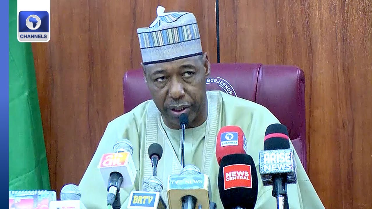 Gov Zulum Meets wIth Religious Leaders Over Borno Security