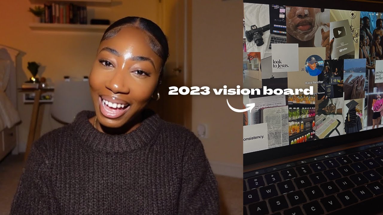 involving God in your plans + make a vision board w/ me!