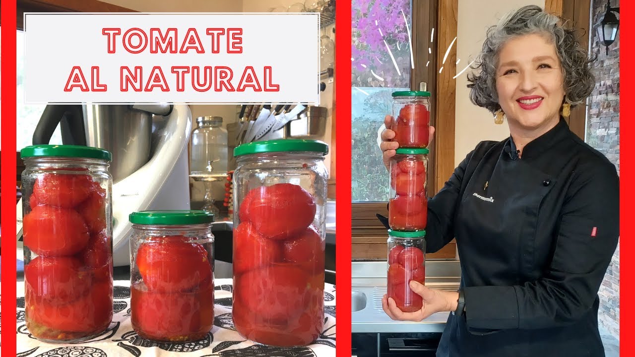 🍅TOMATES AL NATURAL EN CONSERVA 🍅 para todo el año