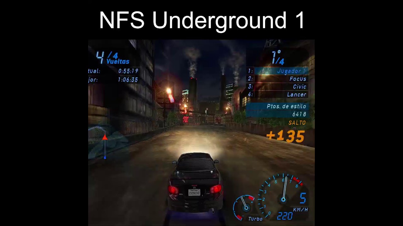 NFS UNDERGROUND 1