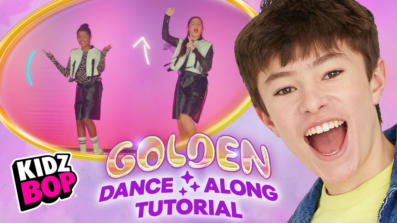 Golden (Dance Along Tutorial) | KIDZ BOP Kids | from KPOP Demon Hunters | 2025 Dance Songs⭐
