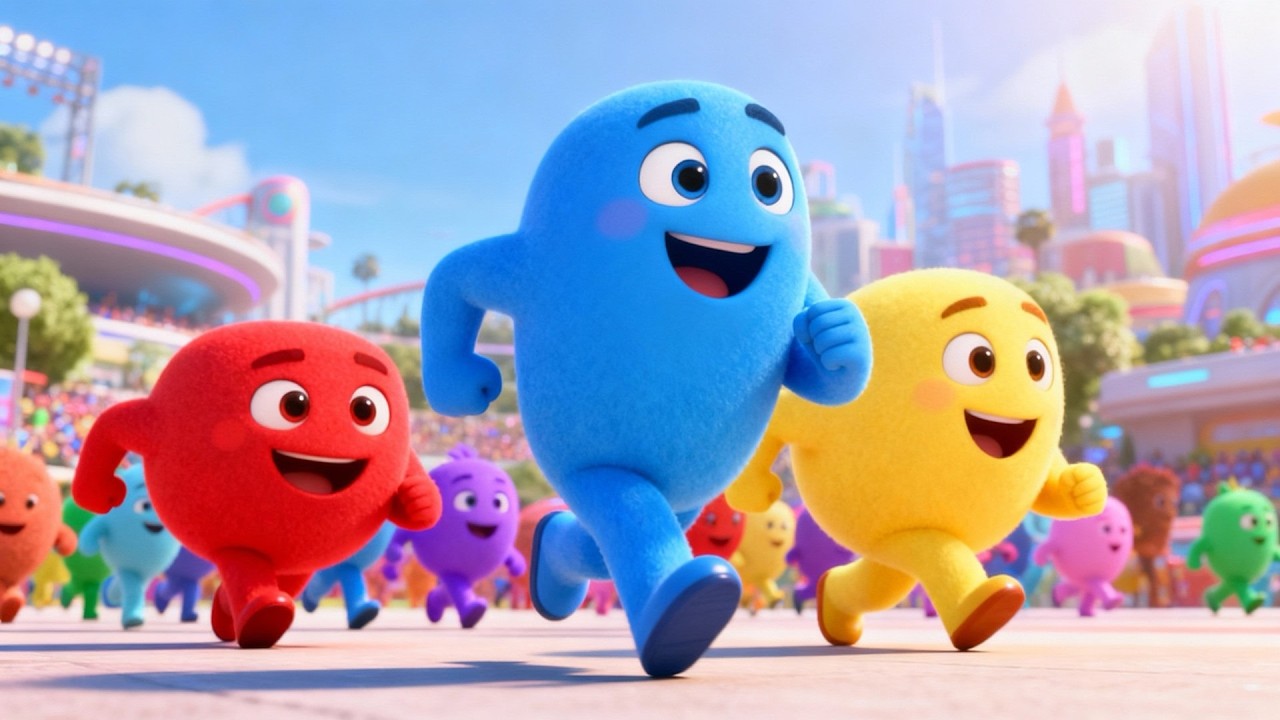Colors Marching Song | Colors Song For Kids | Nursery Rhymes & Kids Songs | Kinder Laughs