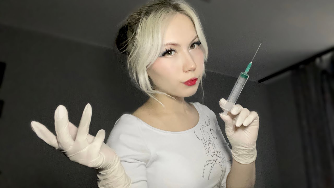 ASMR Ты последний ПАЦИЕНТ у девушки ВРАЧА за смену | roleplay, gloves sounds, close whisper, doctor