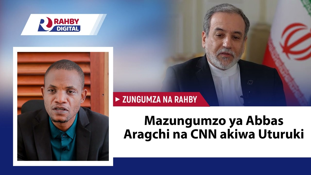 Rahby || Mazungumzo ya Abbas Aragchi na CNN akiwa Uturuki