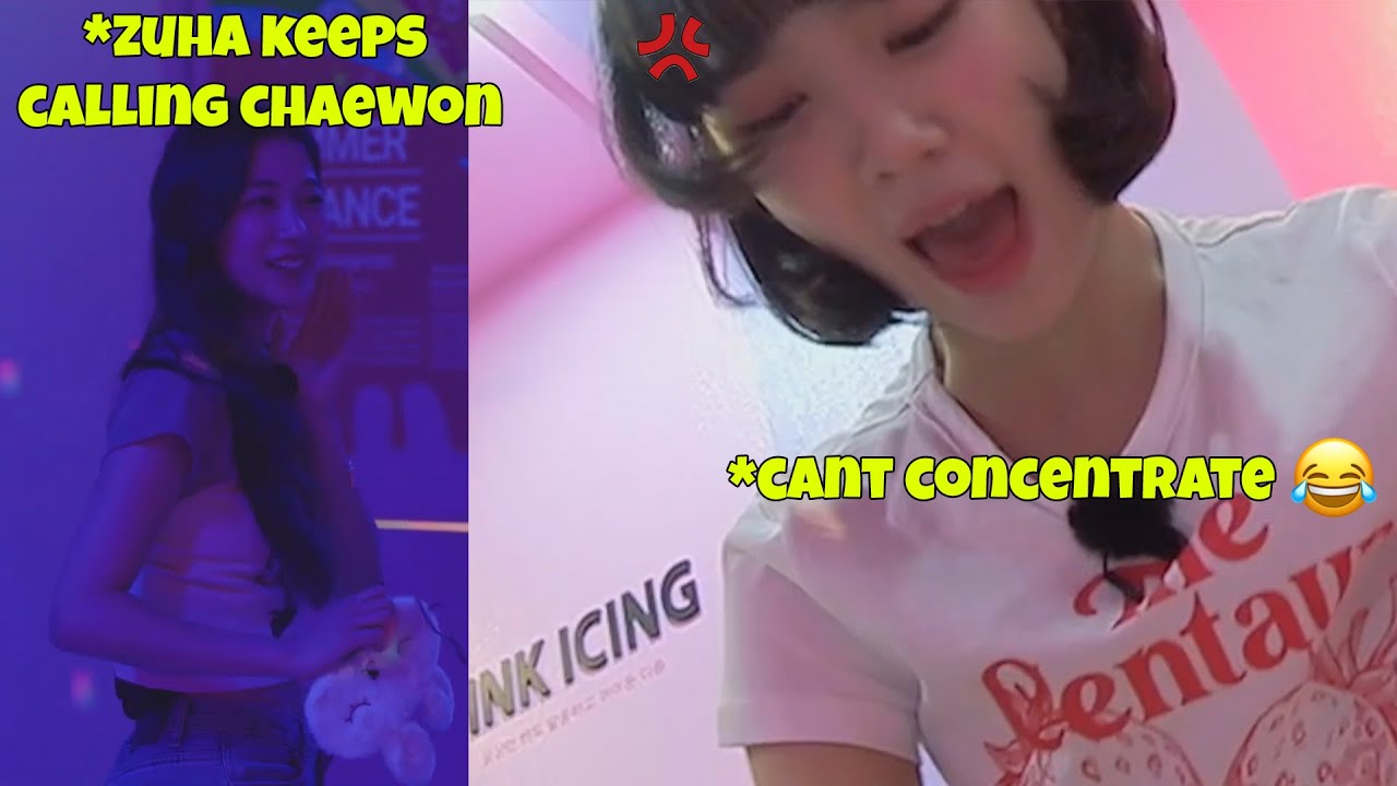 CHAEWON about to lose all her patience because of KAZUHA😂