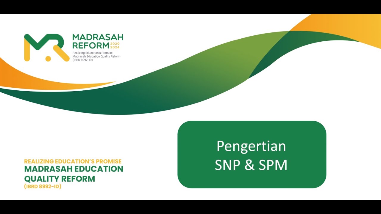 Penjelasan Standar Nasional Pendidikan pada Bimtek EDM & eRKAM