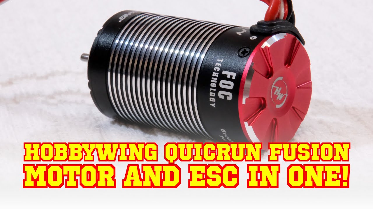 Бесщеточная система Hobbywing Quicrun Fusion 2 в 1 &mdash; Введение и установка.