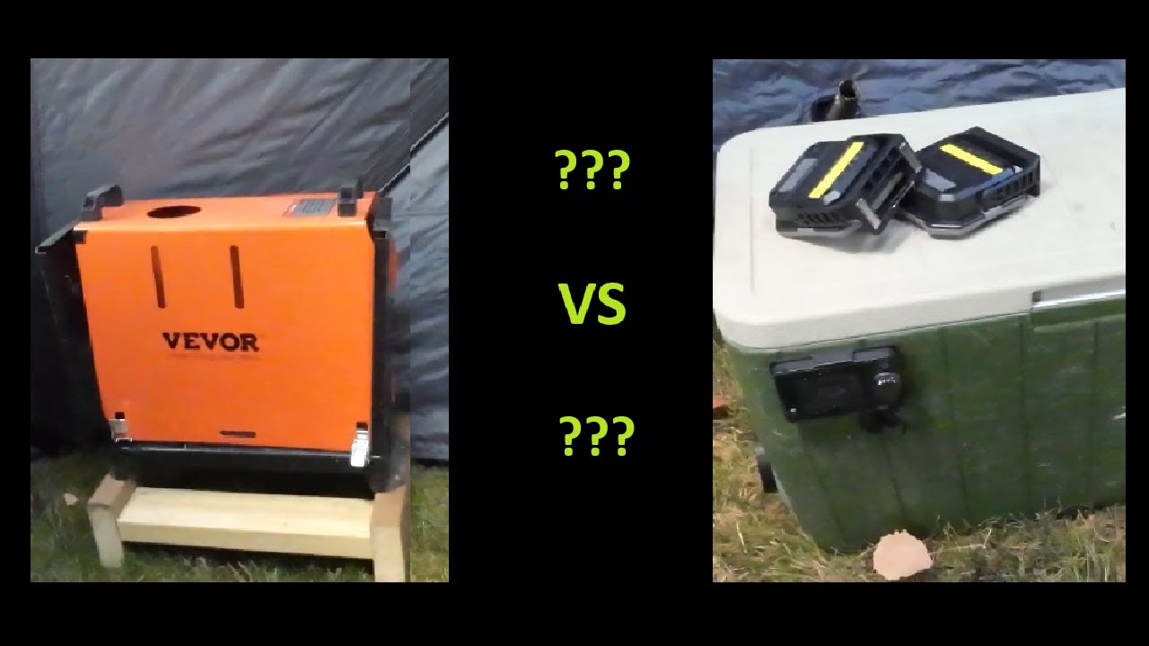 Diesel Heater Mod in a COOLER - Do I regret it?  #vevor #dieselheater #mods #icefishing #cooler