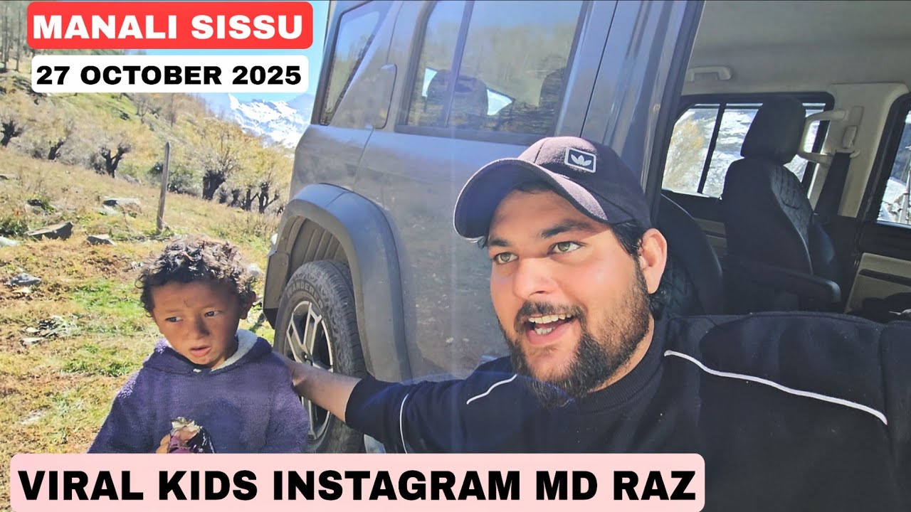 Manali Sissu Viral Kids Instagram MD Raz || 27 OCTOBER full video