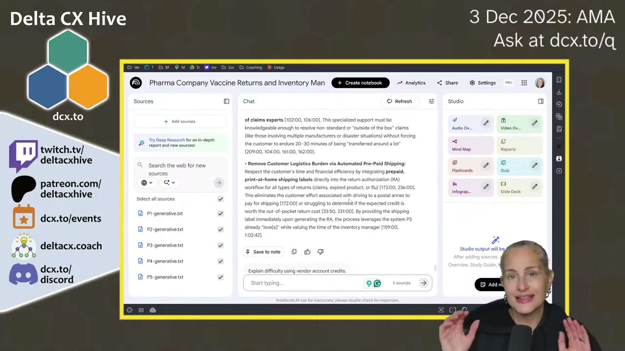 Live AMA - Ask Me Anything - Advice, Mentoring, Work, Life - Testing NotebookLM