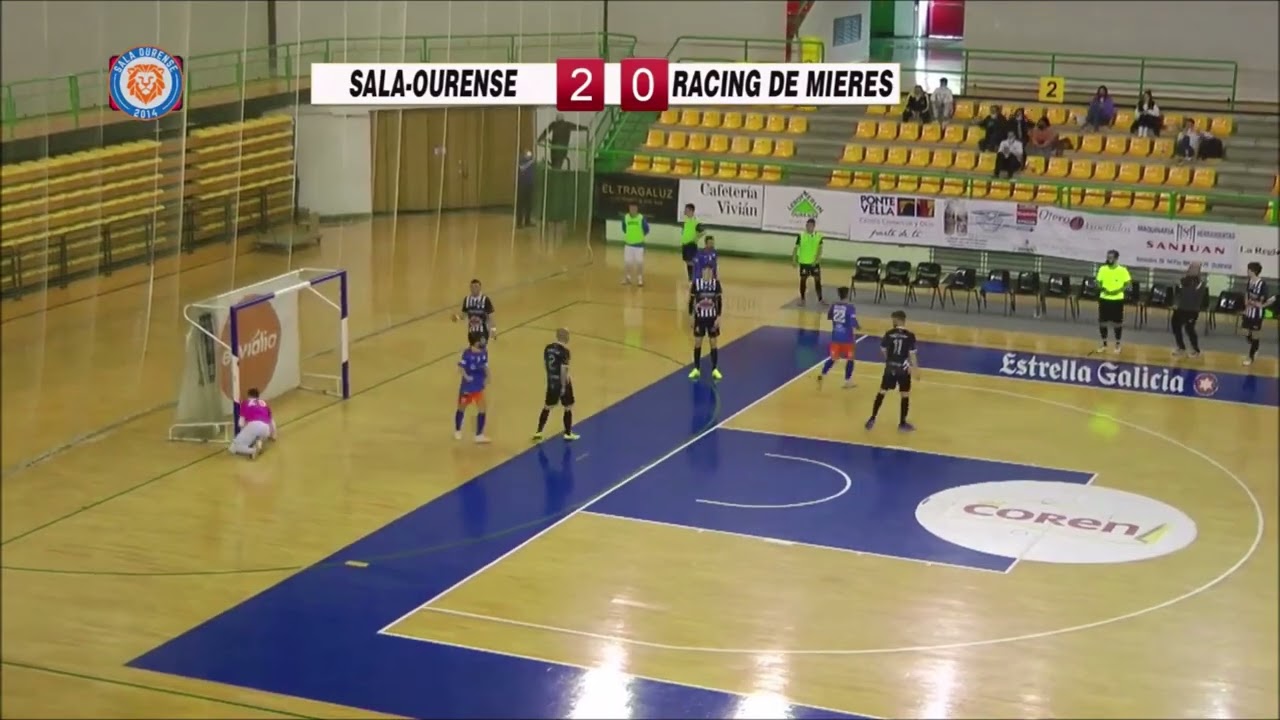 Resumen Sala Ourense 🆚 Racing de Mieres