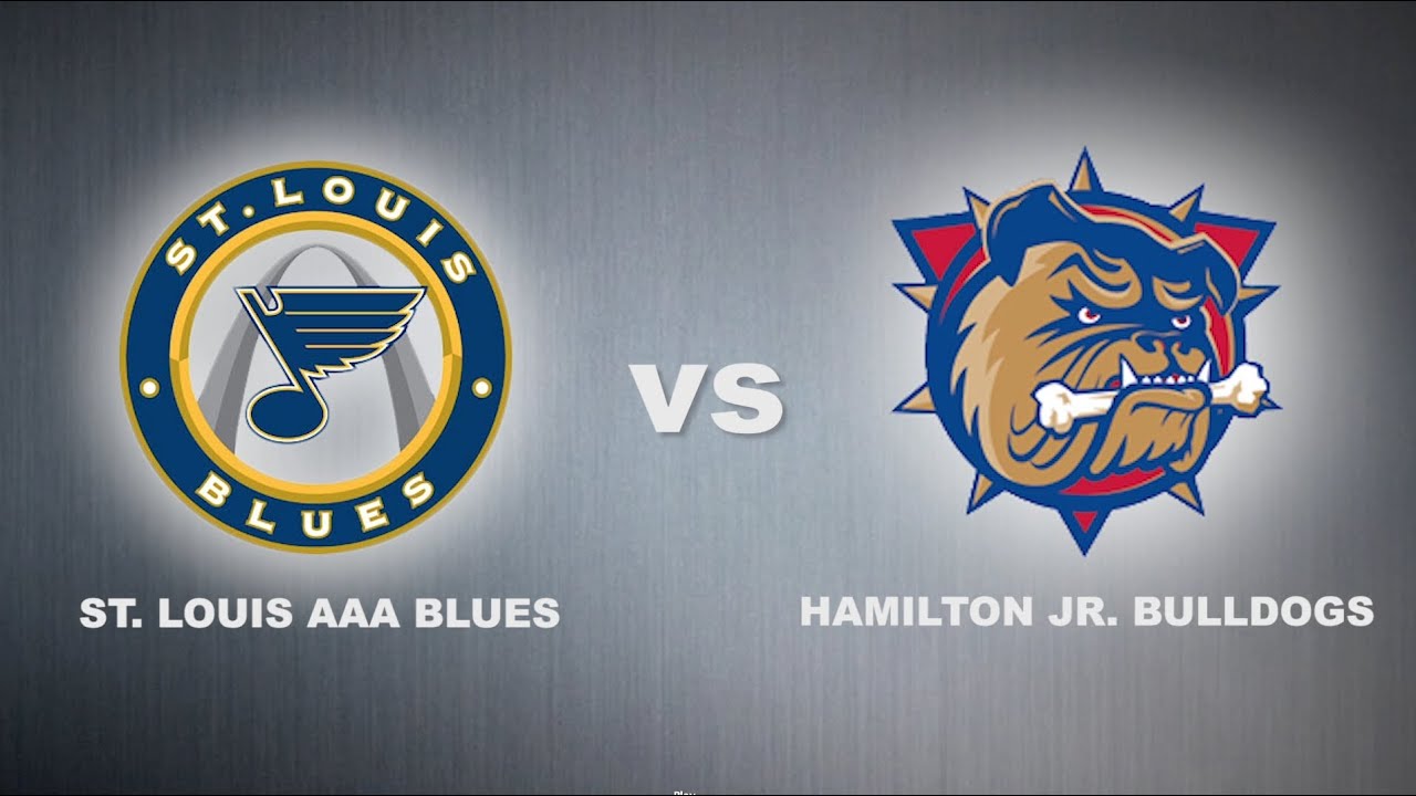 World Hockey Invite Championship Game: Hamilton Jr. Bulldogs VS St. Louis AAA Blues