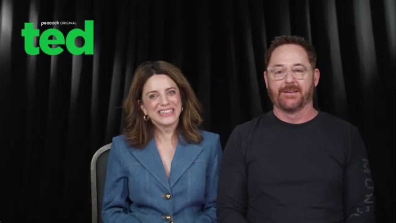 Alanna Ubach and Scott Grimes - Ted Interview, WKYC
