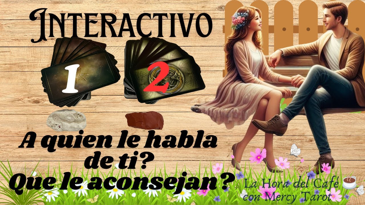 👄 A QUIEN LE HABLA DE TI? QUE LE DICEN Y ACONSEJAN? 😳🧐 #interactivo #tarot #hoy #amor