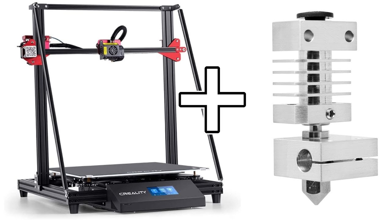 Creality CR-10 Max Micro Swiss Hot End Upgrade!