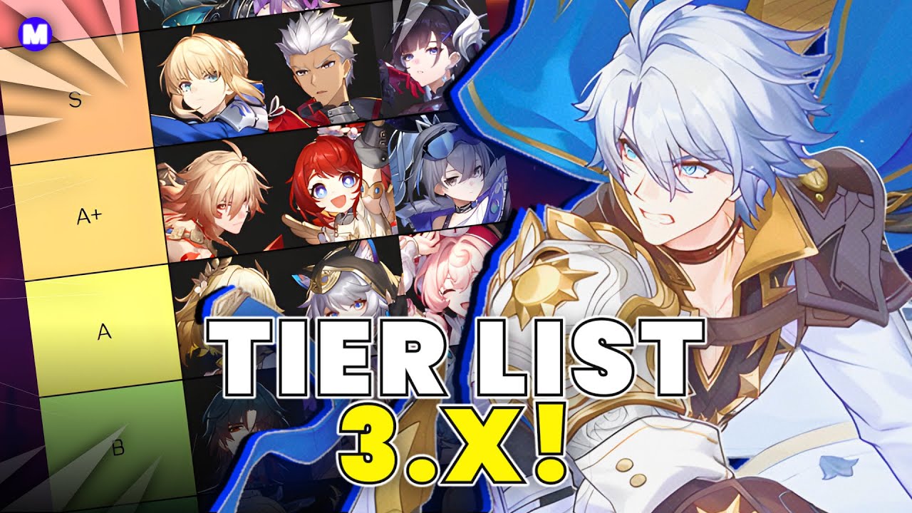 A TIER LIST FINAL DA 3.X! Como os personagens estão? (no meu ponto de vista) | Honkai Star Rail