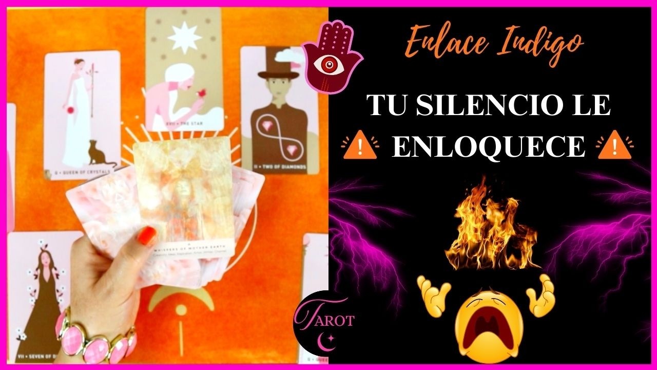 ‼️😵‍💫TU SILENCIO LE TIENE ENLOQUECID@😵‍💫‼️QUE LE HICISTE❗❗NO PUEDE CREER QUE TODO TERMINO🤧❗TAROT🧡