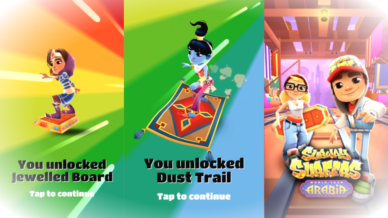 Subway Surfers Arabia 2017!
