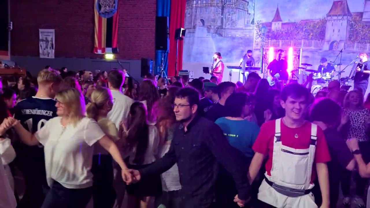 Urzeln Ball 2025, mit der Combo Band Teil 2.