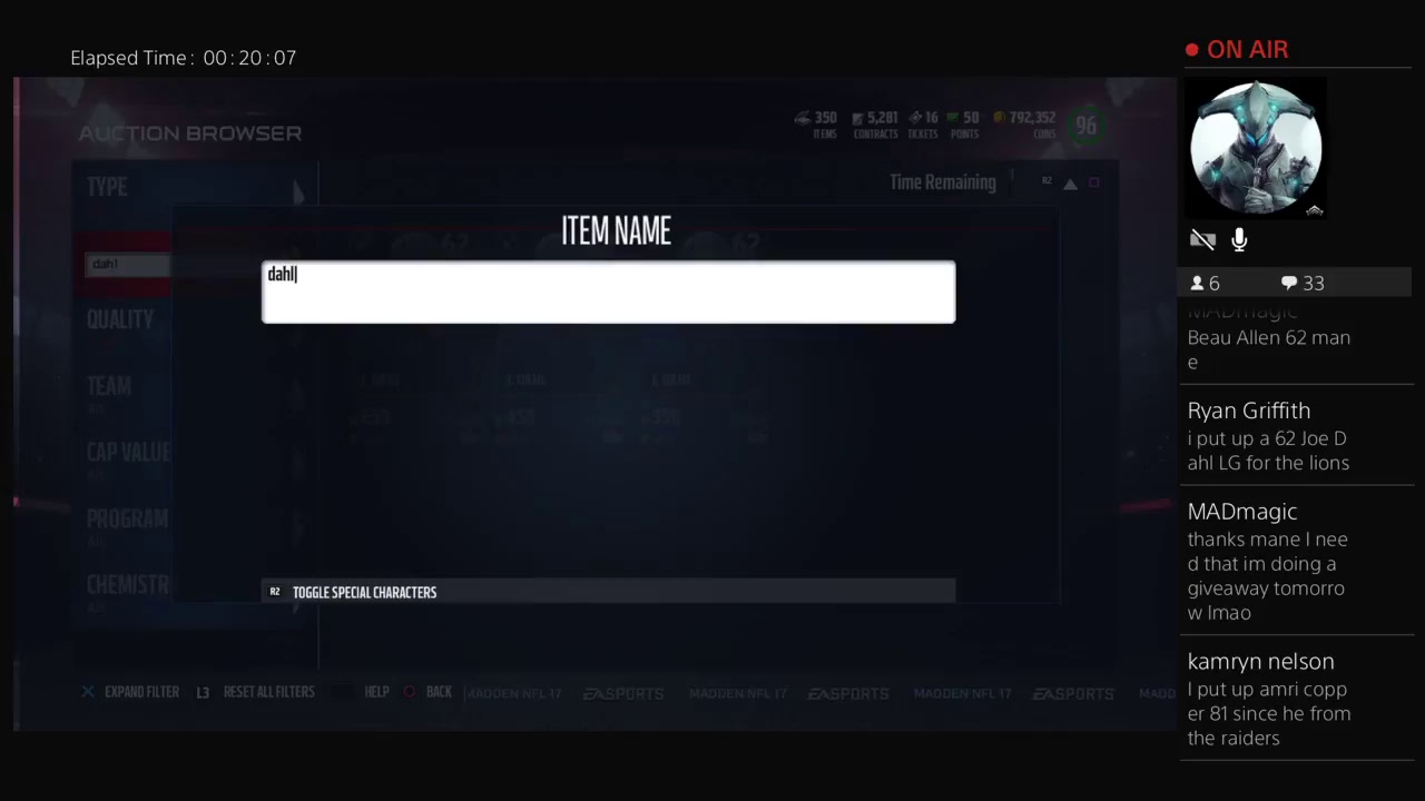 MUT17 !You want some beef with me?! Wagers