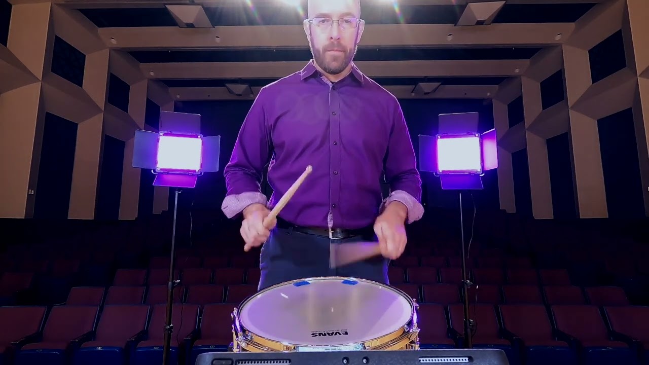 TMEA 2025-26, Snare Etude, Dr. Brad Meyer (performer) SFASU