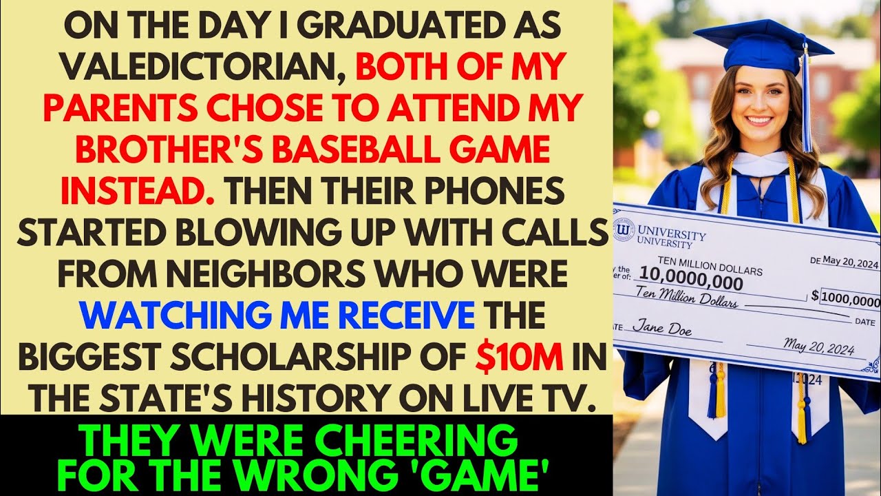 Not A Single Member Of My Family Showed Up The Day I Graduated As Valedictorian. Then The Local News