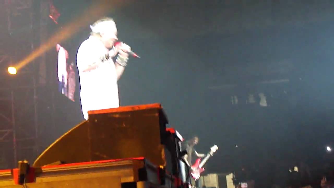 Guns n Roses - Paradise City (Cut) Poliedro de Caracas - Venezuela 27/03/2010