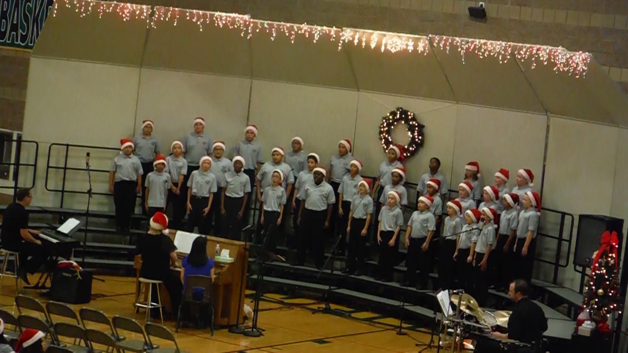 20161215 Schofield 6th Grade Mens Choir ~2~ Happy Channukah