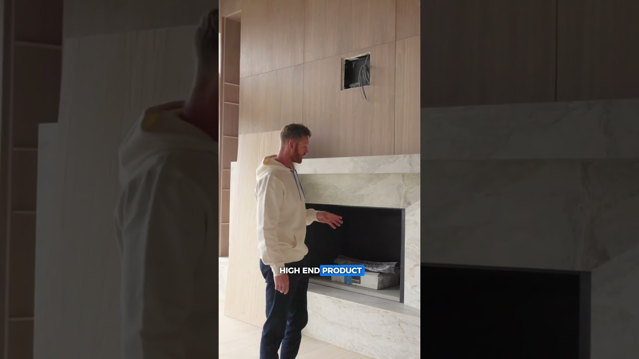 Custom Fireplace in Park City Utah Home