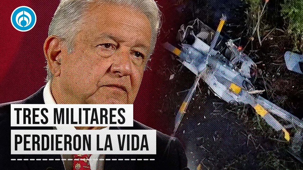 Se desploma helicóptero de Marina en Tabasco; han caído 7 aeronaves en la 4T