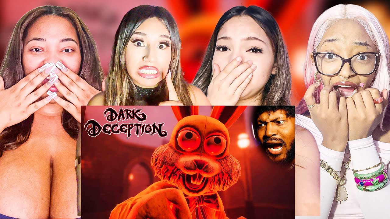 I GOT JUMPED BY THE JOY GANG | Dark Deception Chapter 4 Part 2(Coryxkenshin) REACTION!