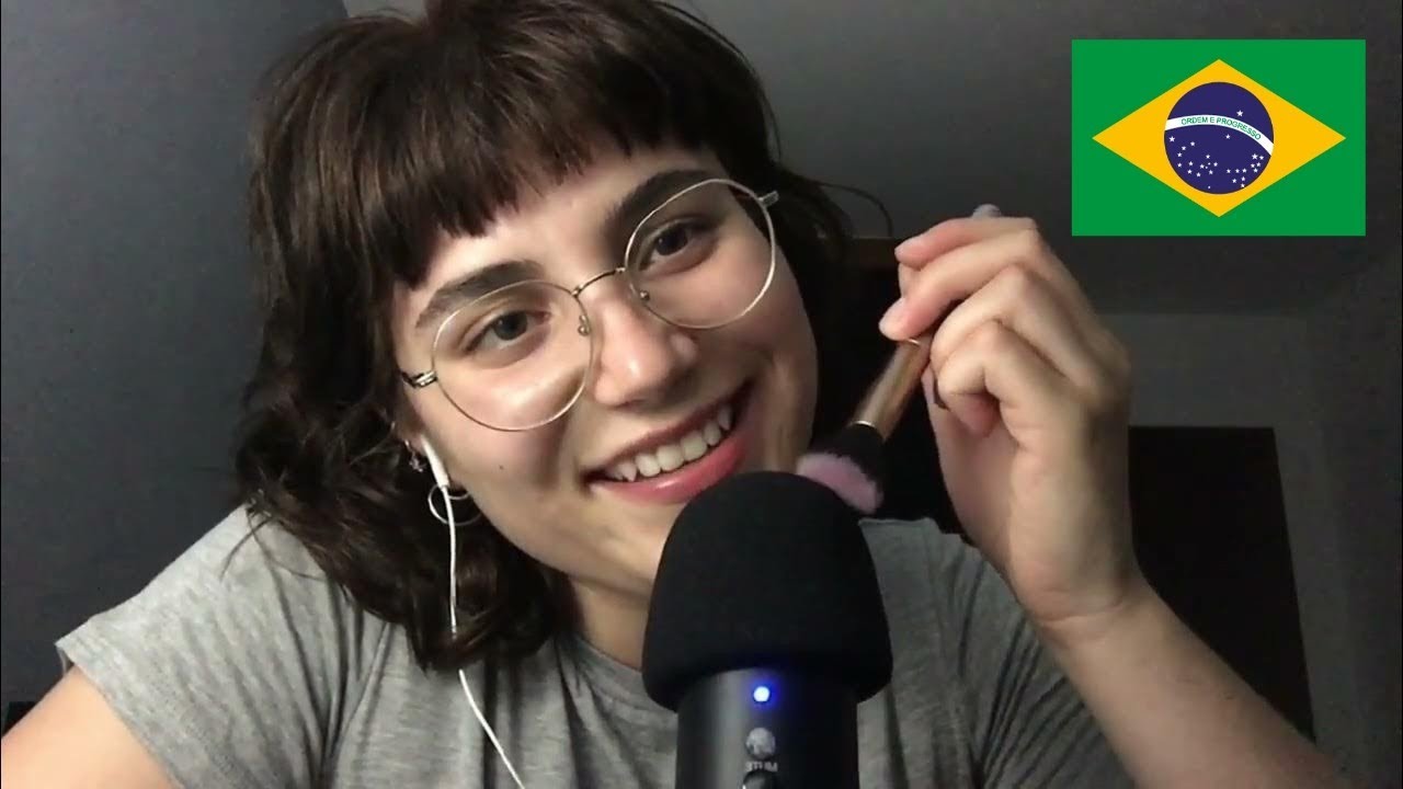 ASMR teaching you Brazilian Portuguese 🇧🇷 (soft spoken & pencil movements) •02