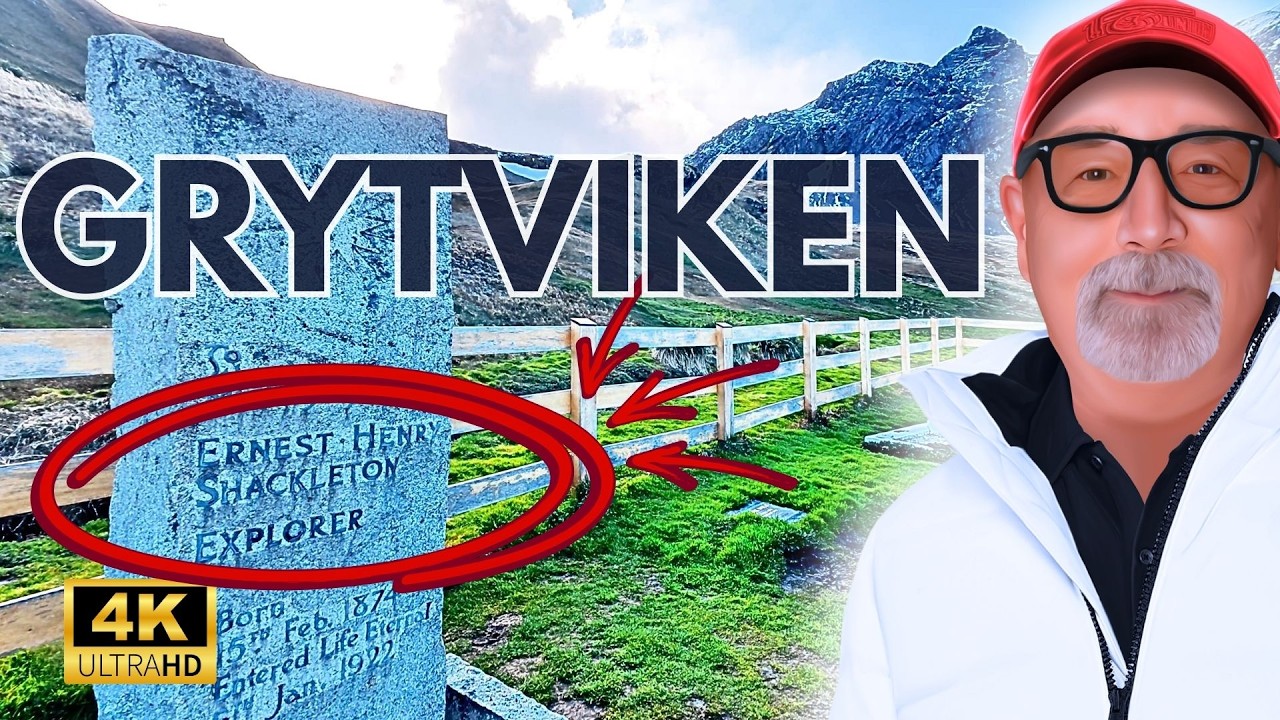 Exploring Grytviken and Grave of Ernest Shackleton.