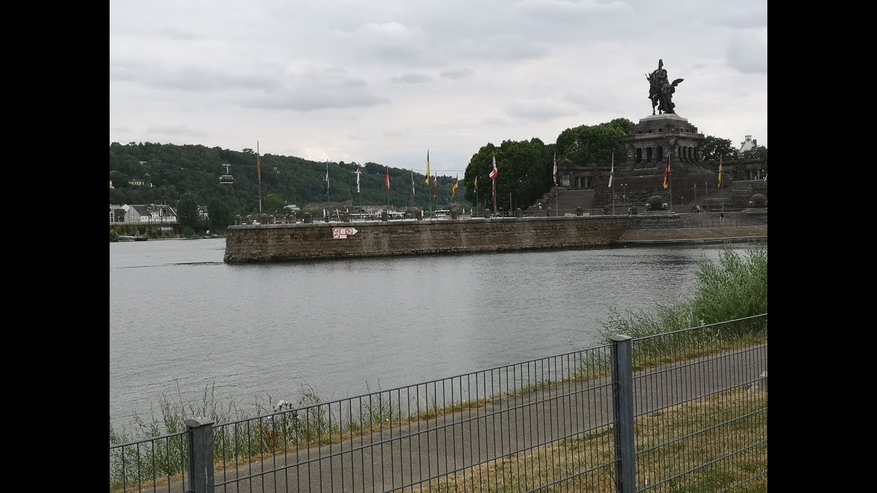 Knaus-Campingplatz Koblenz,  Stellplatz Wasserturm in Kehl am Rhein (2019); Silvia + Bernd