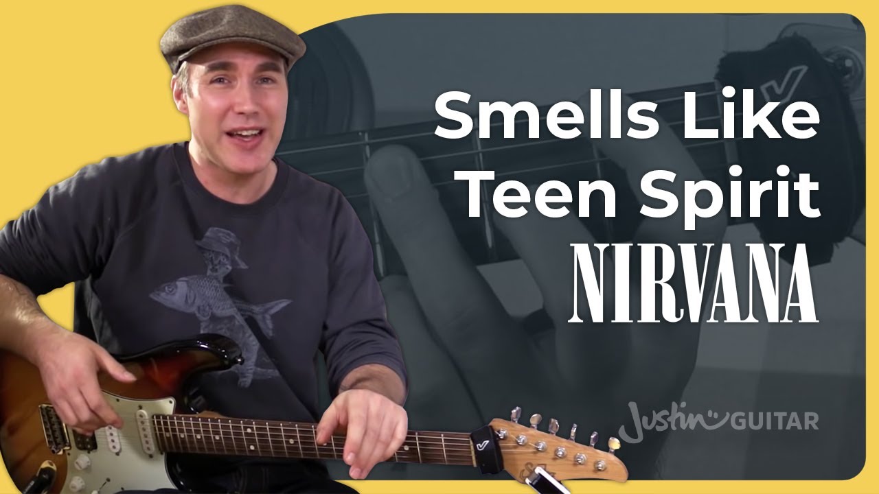 Smells Like Teen Spirit by Nirvana| Easy Guitar Lesson