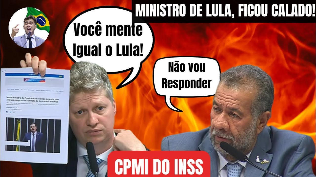 Marcel Van Hattem desmoraliza ministro do Lula na CPMI
