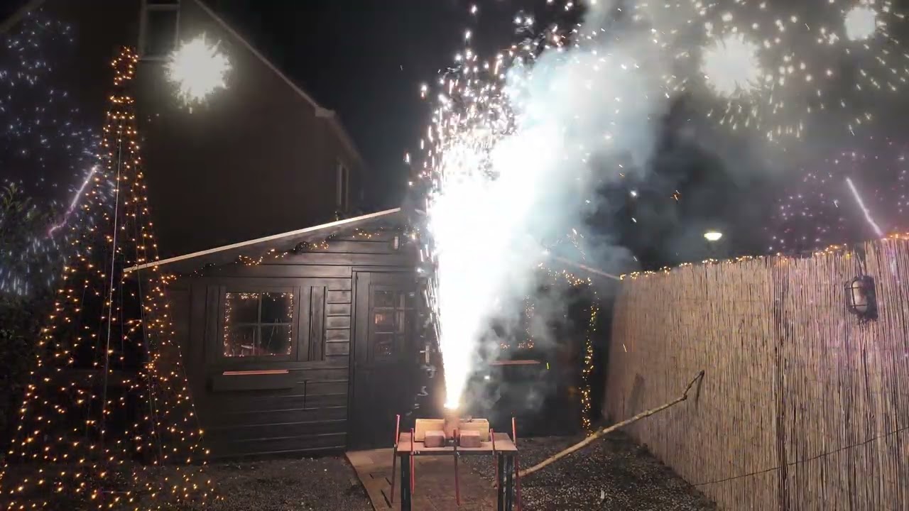 Vuurwerk sierpakket Golden Eye van Pyroshop