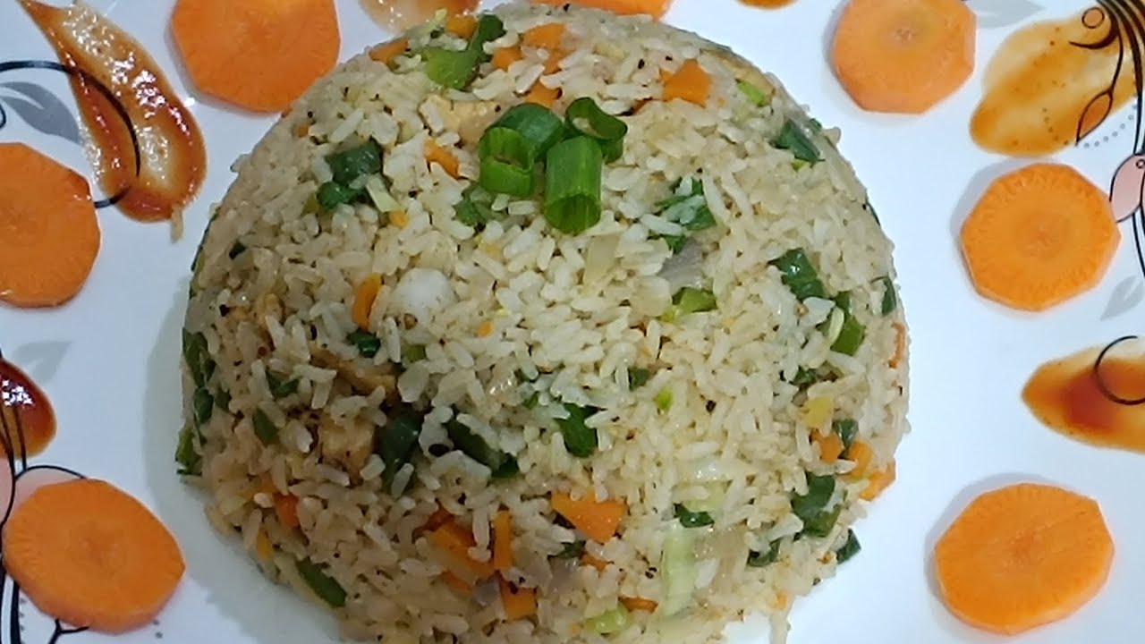 ಚಿಕನ್ (chicken) ಫ್ರೈಡ್ ರೈಸ್ ರೆಸಿಪಿ.  #chicken #chickenfriedrice #friedrice #friedricerecipeinkannada