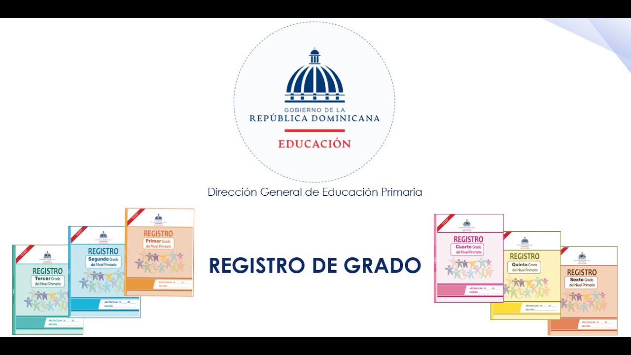 Video 3. Registro de grado. Evaluación