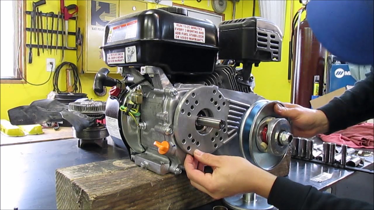 Episode 23. The wrong way to install a torque converter on a Predator 212.