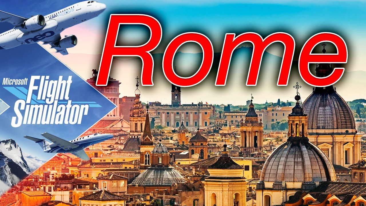 🔴4K Rome Flight | Microsoft Flight Simulator 2020 [RTX 3090]