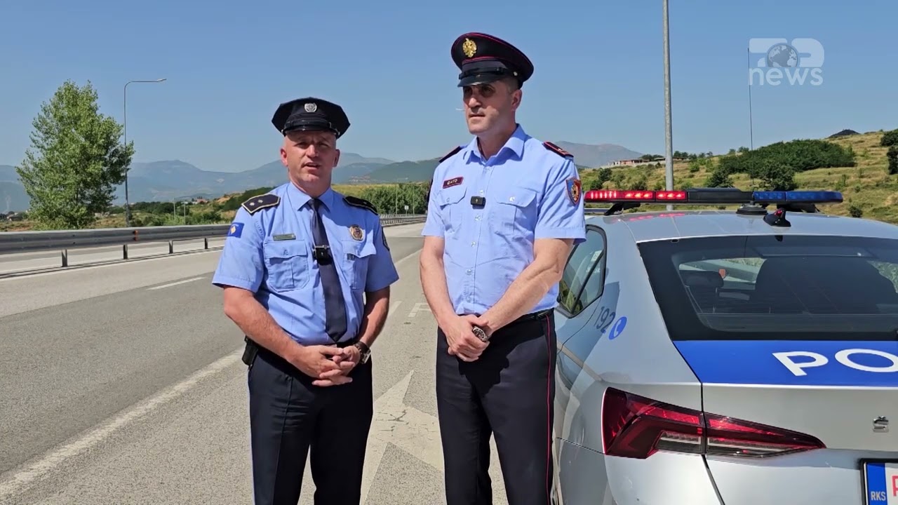 Top News/ Patrullime të përbashkëta në Rrugën e Kombit/ Policia e Kosovës na vjen në ndihmë