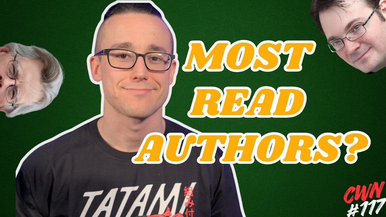 Which authors have I read the most? Book Haul and more! Chatting With Nutts Ep 117