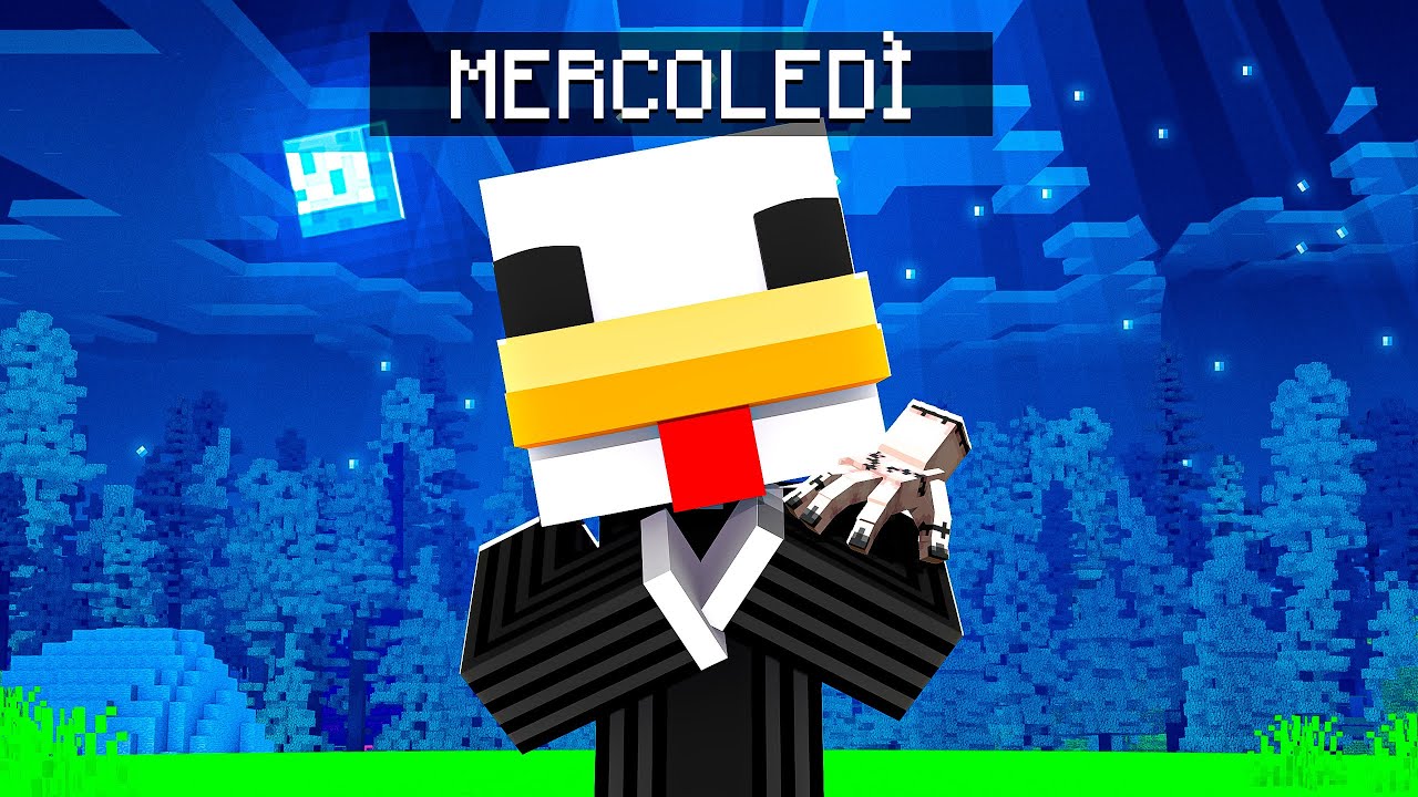 MIO FIGLIO SI CREDE MERCOLEDÌ ADDAMS SU MINECRAFT