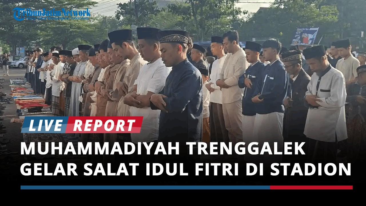 Muhammadiyah Trenggalek Gelar Salat Idul Fitri 1447 H di Stadion Menak Sopal, Diikuti 500 Jemaah